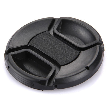 62mm Center Pinch Camera Lens Cap(Black) by buy2fix