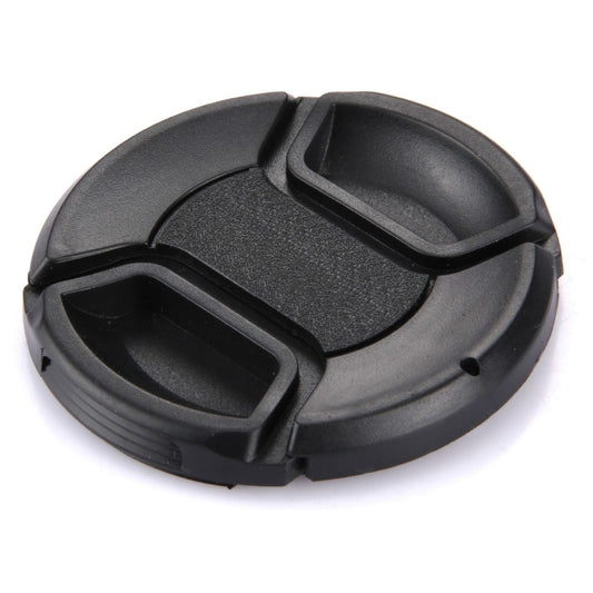 62mm Center Pinch Camera Lens Cap(Black) by buy2fix
