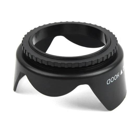 62mm Lens Hood for Cameras(Screw Mount)(Black) - Lens Hood by buy2fix | Online Shopping UK | buy2fix