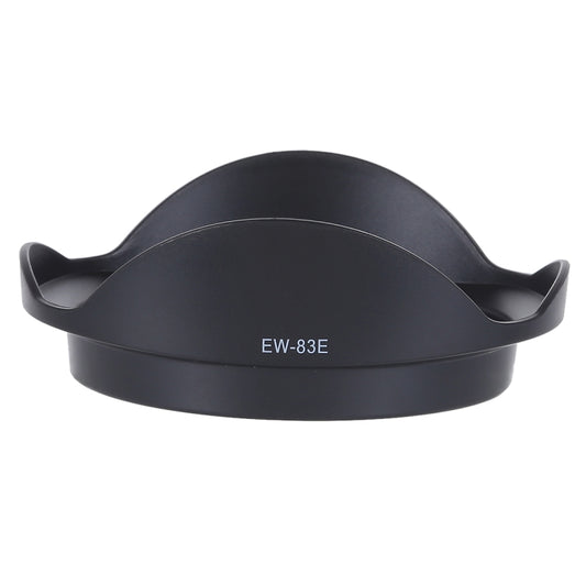 EW-83E Lens Hood Shade for Canon EF 17-40mm f/4L USM, EF 16-35mm f/2.8L USM, EF-S 10-22mm f/3.5-4.5 USM Lens(Black) - Lens Hood by buy2fix | Online Shopping UK | buy2fix