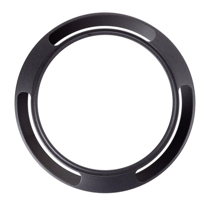 Metal Vented Lens Hood for All Leica Lens with 55mm Filter Thread(Black) - Lens Hood by buy2fix | Online Shopping UK | buy2fix