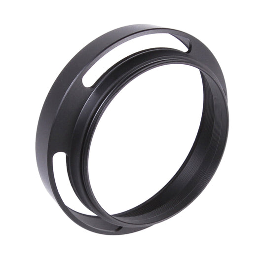 Metal Vented Lens Hood for Lens with 58mm Filter Thread(Black) - Lens Hood by buy2fix | Online Shopping UK | buy2fix
