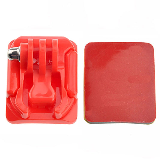 Curved Surface Mount + Mount Stickers for GoPro, Insta360, DJI and Other Action Cameras(Red) - Connection Mount by buy2fix | Online Shopping UK | buy2fix