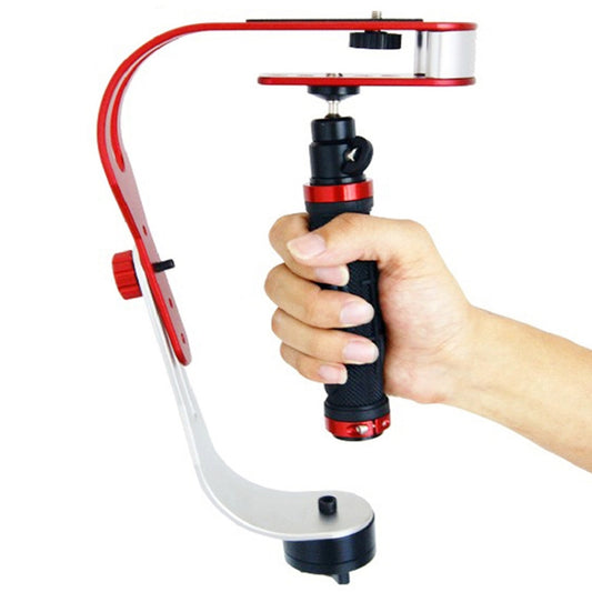 DEBO Handheld Video Stabilizer for DSLR Camera Camcorder, UF-007(Red) - Camera Stabilizer by buy2fix | Online Shopping UK | buy2fix