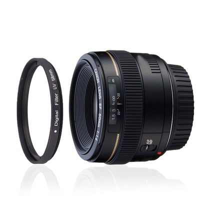 58mm UV Filter(Black) - UV Filter by buy2fix | Online Shopping UK | buy2fix