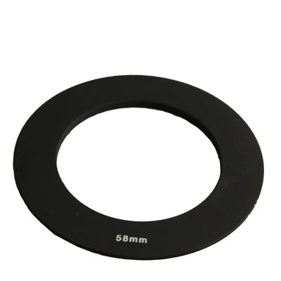 58mm Square Filter Stepping Ring(Black) - Stepping Ring by buy2fix | Online Shopping UK | buy2fix