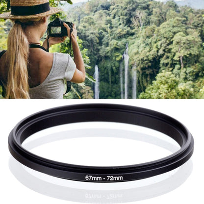 67mm-72mm Lens Stepping Ring(Black) - Stepping Ring by buy2fix | Online Shopping UK | buy2fix