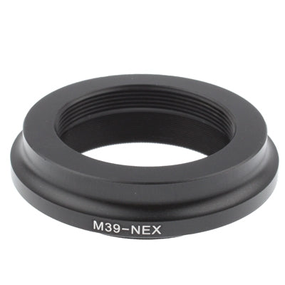 M39-NEX Lens Mount Stepping Ring(Black) - Stepping Ring by buy2fix | Online Shopping UK | buy2fix