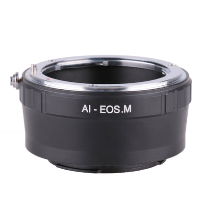 AI Lens to EOS M Lens Stepping Ring(Black) - Stepping Ring by buy2fix | Online Shopping UK | buy2fix