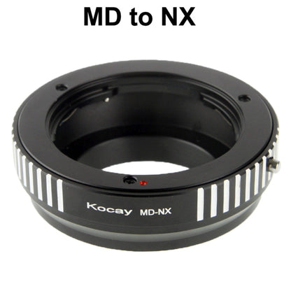 MD Lens to NX Lens Mount Stepping Ring(Black) - Stepping Ring by buy2fix | Online Shopping UK | buy2fix