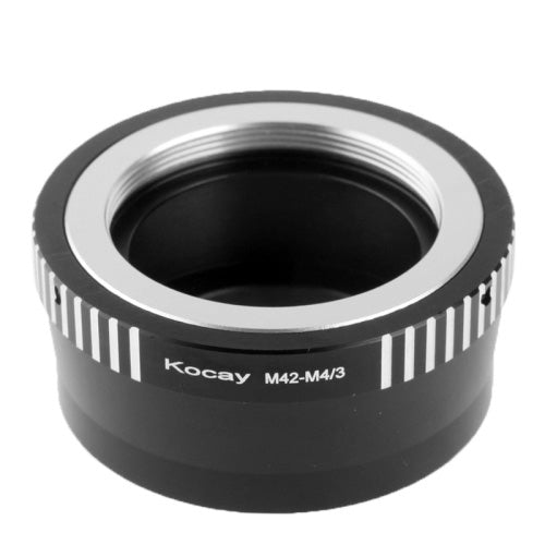 M42 Lens to M4/3 Lens Mount Stepping Ring(Black) - Stepping Ring by buy2fix | Online Shopping UK | buy2fix