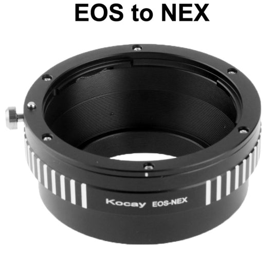 EOS Lens to NEX Lens Mount Stepping Ring(Black) - Stepping Ring by buy2fix | Online Shopping UK | buy2fix