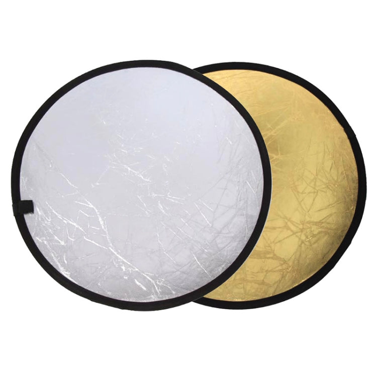2 in 1 (Gold / Silver) Folding Reflector Board (60cm) -  by buy2fix | Online Shopping UK | buy2fix
