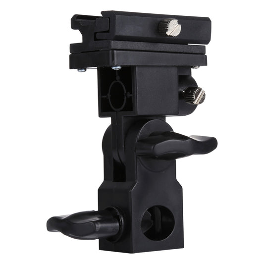 B Type Flash Light Stand Bracket(Black) - Stand Bracket by buy2fix | Online Shopping UK | buy2fix