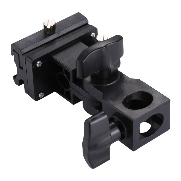 B Type Flash Light Stand Bracket(Black) - Stand Bracket by buy2fix | Online Shopping UK | buy2fix