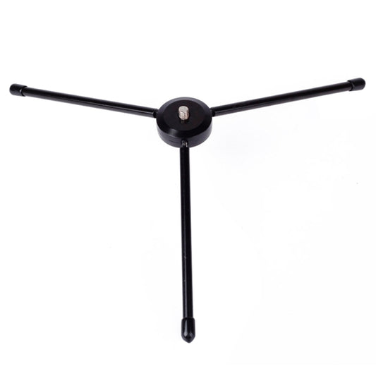 Portable Folding Metal Tripod for PULUZ Action Sports Cameras Jaws Flex Clamp Mount for GoPro, Insta360, DJI and Other Action Cameras - Portable Mini Tripod by buy2fix | Online Shopping UK | buy2fix