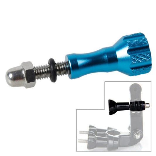TMC Aluminum Thumb Knob Stainless Bolt ScrewGoPro, Insta360, DJI and Other Action Cameras, Length: 5.8cm(Blue) - Screws by TMC | Online Shopping UK | buy2fix