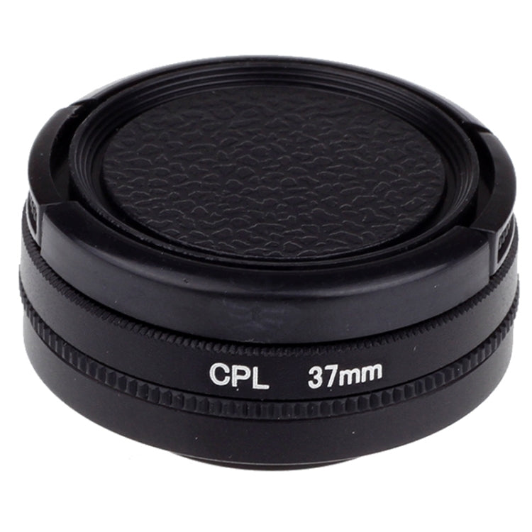 37mm CPL Filter Circular Polarizer Lens Filter with Cap for Xiaomi Xiaoyi 4K+ / 4K, Xiaoyi Lite, Xiaoyi Sport Camera - Lens Filter by buy2fix | Online Shopping UK | buy2fix