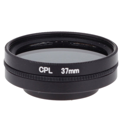 37mm CPL Filter Circular Polarizer Lens Filter with Cap for Xiaomi Xiaoyi 4K+ / 4K, Xiaoyi Lite, Xiaoyi Sport Camera - Lens Filter by buy2fix | Online Shopping UK | buy2fix