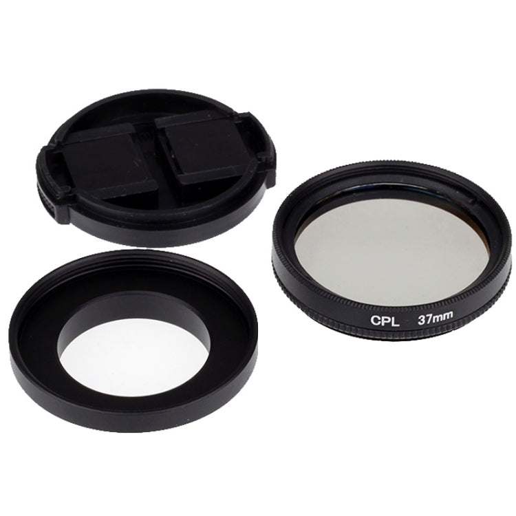 37mm CPL Filter Circular Polarizer Lens Filter with Cap for Xiaomi Xiaoyi 4K+ / 4K, Xiaoyi Lite, Xiaoyi Sport Camera - Lens Filter by buy2fix | Online Shopping UK | buy2fix