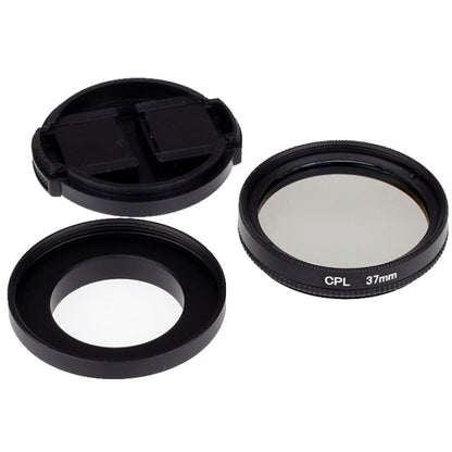 37mm CPL Filter Circular Polarizer Lens Filter with Cap for Xiaomi Xiaoyi 4K+ / 4K, Xiaoyi Lite, Xiaoyi Sport Camera - Lens Filter by buy2fix | Online Shopping UK | buy2fix