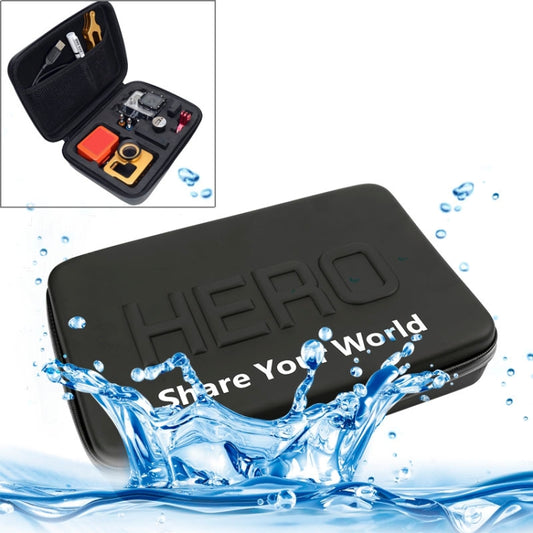 Shockproof Waterproof Portable Travel Case for GoPro, Insta360, DJI and Other Action Cameras Accessories, Size: 22cm x 16cm x 7cm - Carry Cases by buy2fix | Online Shopping UK | buy2fix