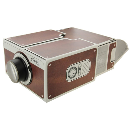 Cardboard Smartphone Projector 2.0 / DIY Mobile Phone Projector Portable Cinema - Accessories & Parts by buy2fix | Online Shopping UK | buy2fix