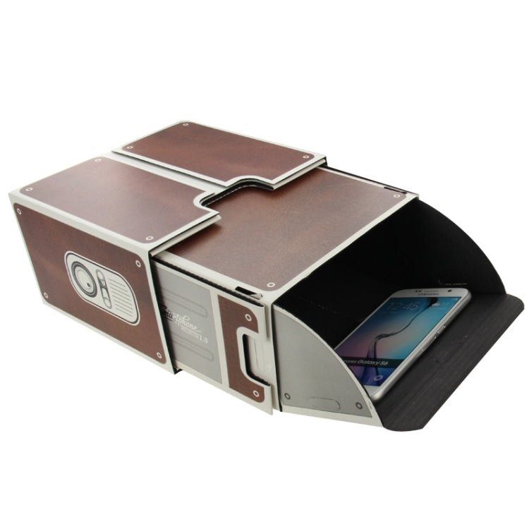 Cardboard Smartphone Projector 2.0 / DIY Mobile Phone Projector Portable Cinema - Accessories & Parts by buy2fix | Online Shopping UK | buy2fix