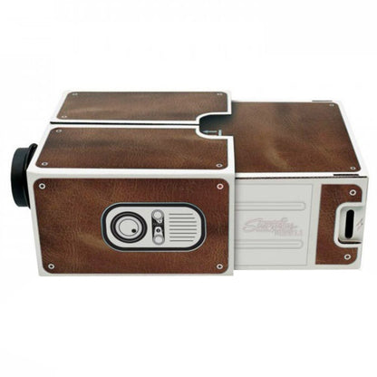 Cardboard Smartphone Projector 2.0 / DIY Mobile Phone Projector Portable Cinema - Accessories & Parts by buy2fix | Online Shopping UK | buy2fix