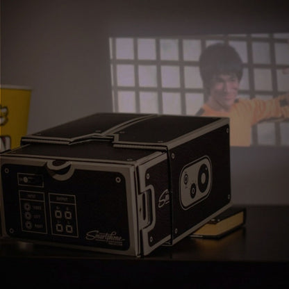 Cardboard Smartphone Projector 2.0 / DIY Mobile Phone Projector Portable Cinema - Accessories & Parts by buy2fix | Online Shopping UK | buy2fix