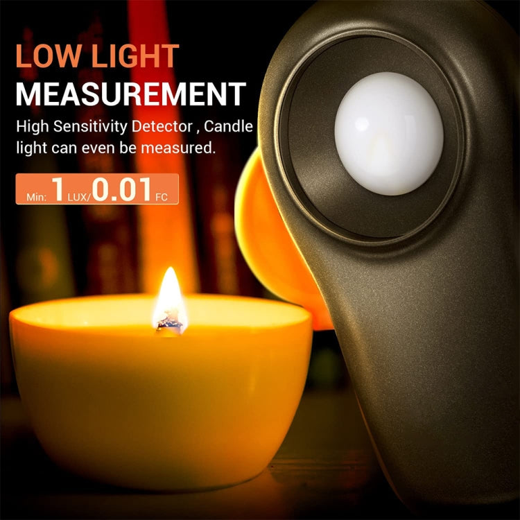 Digital Light Meter, Measuring Range: 0.1-200000 Lux - Light & Sound Meter by buy2fix | Online Shopping UK | buy2fix
