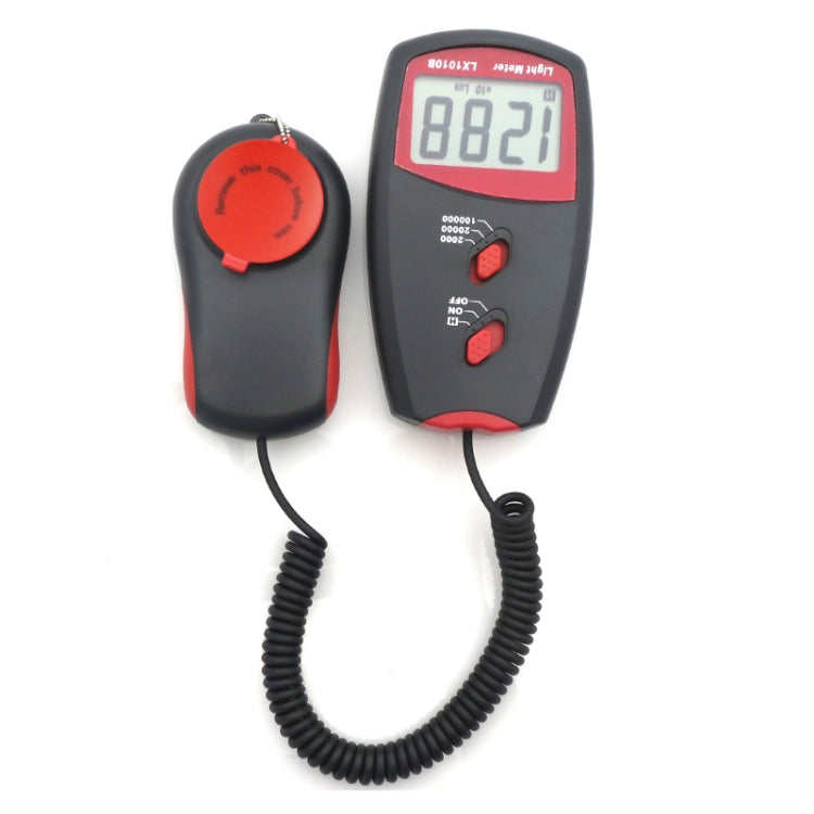 Digital Light Meter, Measuring Range: 1-100000 Lux(Red) - Light & Sound Meter by buy2fix | Online Shopping UK | buy2fix