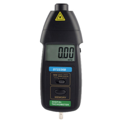Contact & Non Contact Laser Digital Tachometer (DT2236B) - Tachometers & Anemometer by buy2fix | Online Shopping UK | buy2fix
