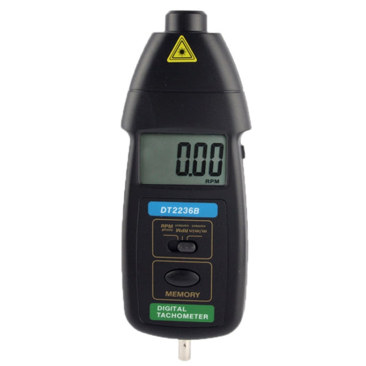 Contact & Non Contact Laser Digital Tachometer (DT2236B) - Tachometers & Anemometer by buy2fix | Online Shopping UK | buy2fix