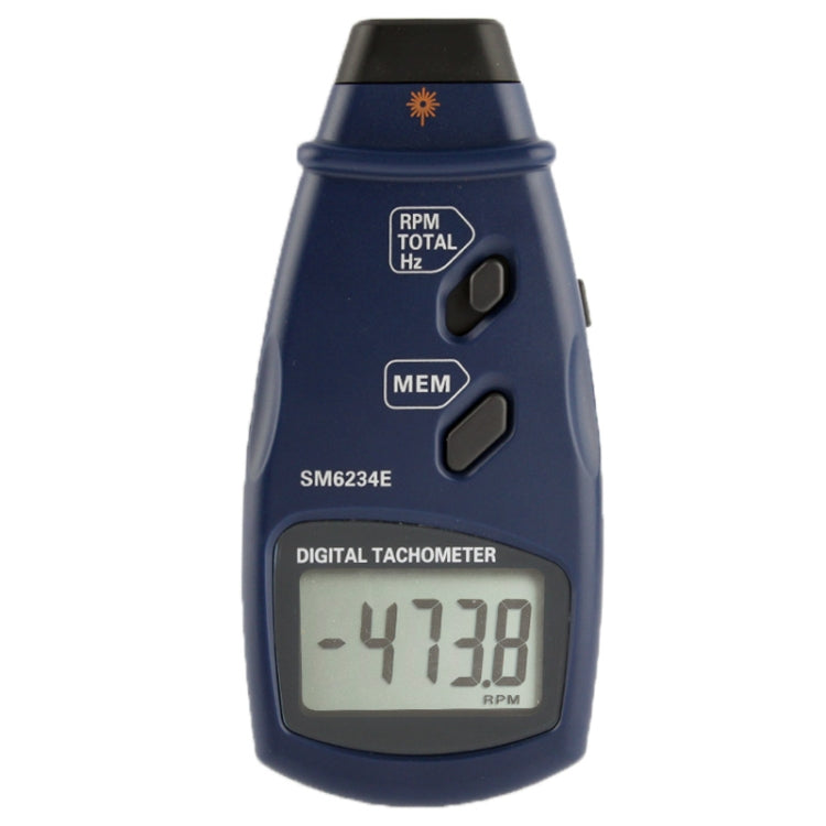 Digital Laser Photo Tachometer Non Contact RPM Tach (SM6234E) - Tachometers & Anemometer by buy2fix | Online Shopping UK | buy2fix