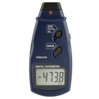 Digital Laser Photo Tachometer Non Contact RPM Tach (SM6234E) - Tachometers & Anemometer by buy2fix | Online Shopping UK | buy2fix