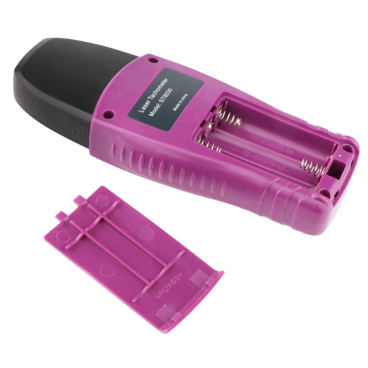 ST8030 Mini Digital Photo Laser Digital Tachometer Non Contact High Accuracy MPU LCD Display(Purple) - Tachometers & Anemometer by buy2fix | Online Shopping UK | buy2fix