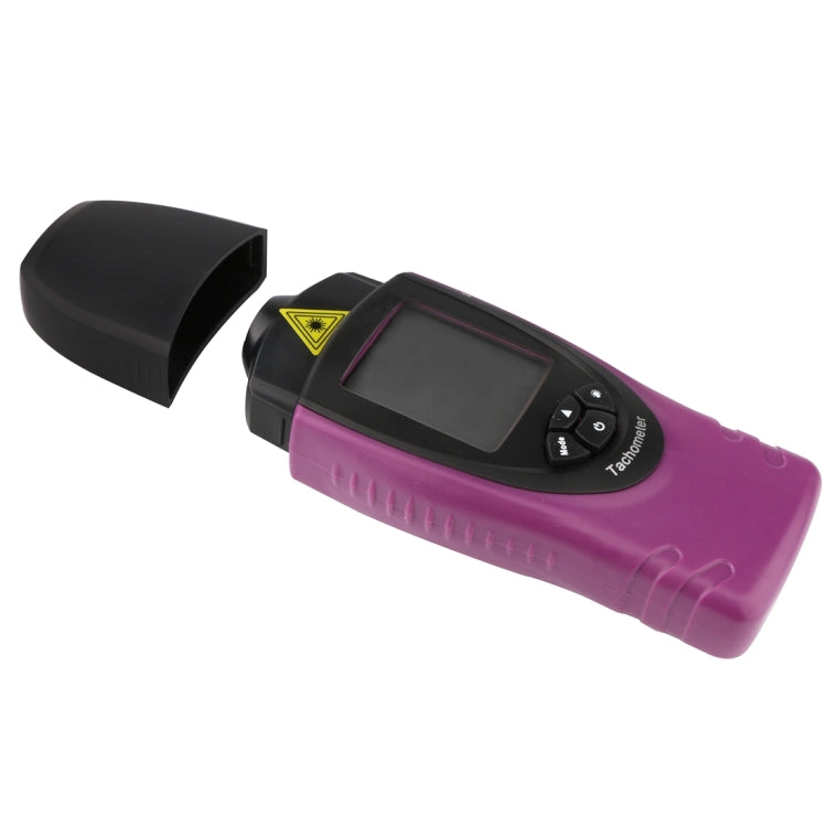 ST8030 Mini Digital Photo Laser Digital Tachometer Non Contact High Accuracy MPU LCD Display(Purple) - Tachometers & Anemometer by buy2fix | Online Shopping UK | buy2fix