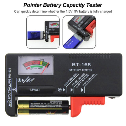 Universal Battery Tester for 1.5V AAA, AA and 9V 6F22 Batteries - Battery & Resistance Tester by buy2fix | Online Shopping UK | buy2fix