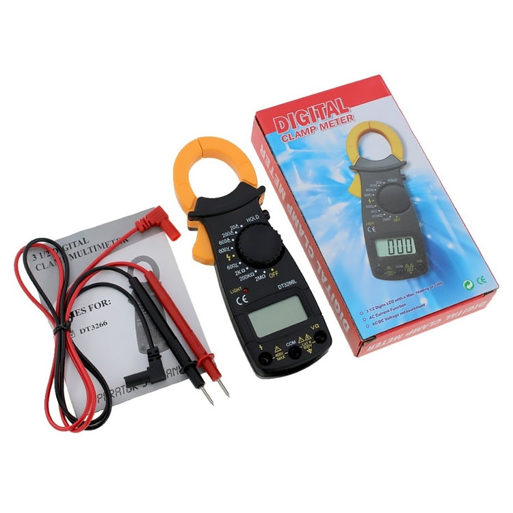 3 1/2 Digital Clamp Meter, Max Reading of 1999 - Digital Multimeter by buy2fix | Online Shopping UK | buy2fix