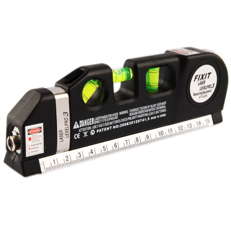 Level Laser Aligner Horizon Vertical Measuring Tape - Laser Rangefinder by buy2fix | Online Shopping UK | buy2fix