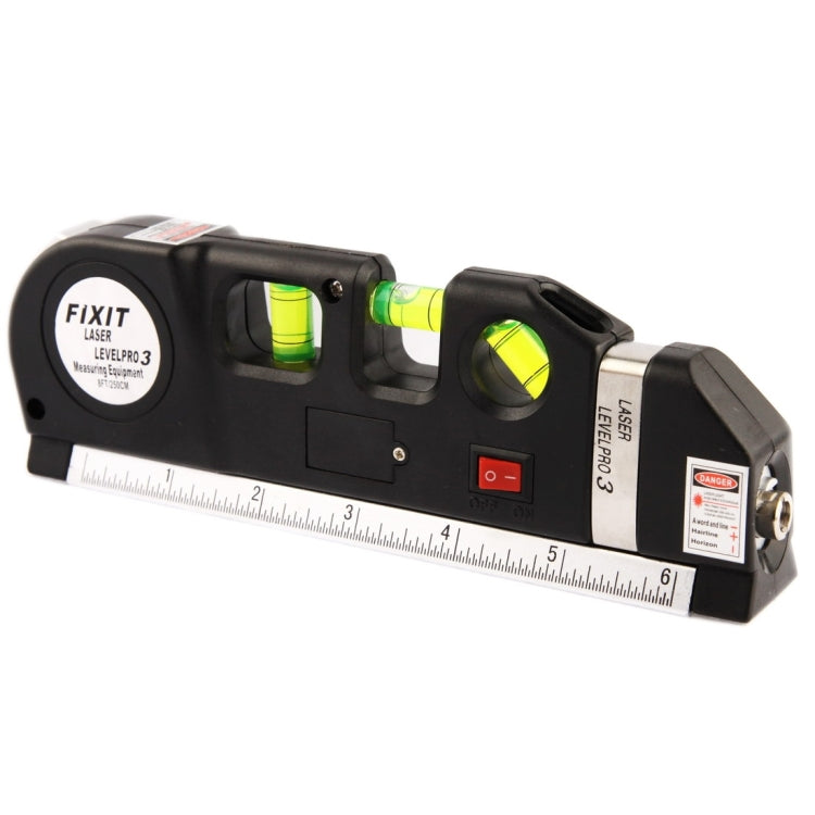 Level Laser Aligner Horizon Vertical Measuring Tape - Laser Rangefinder by buy2fix | Online Shopping UK | buy2fix