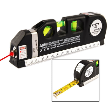 Level Laser Aligner Horizon Vertical Measuring Tape - Laser Rangefinder by buy2fix | Online Shopping UK | buy2fix