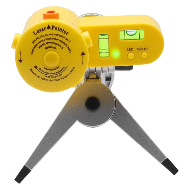 LV-06 8-Function Laser Level Leveler with Tripod(Yellow) - Laser Rangefinder by buy2fix | Online Shopping UK | buy2fix