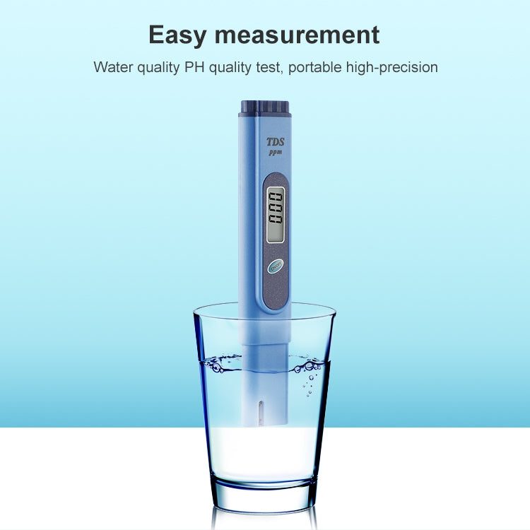 TDS-139 TDS Testers(Blue) - Air & Water Quality Tester by buy2fix | Online Shopping UK | buy2fix