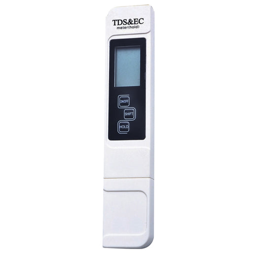 Digital Multi-function LCD Monitor TDS & EC Meter Water Measurement Test Tool(Beige) - Air & Water Quality Tester by buy2fix | Online Shopping UK | buy2fix
