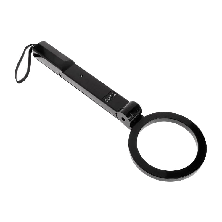 TS-80 Portable Folding Hand-Held Security Metal Detector Scanner(Black) - Metal Detector by buy2fix | Online Shopping UK | buy2fix