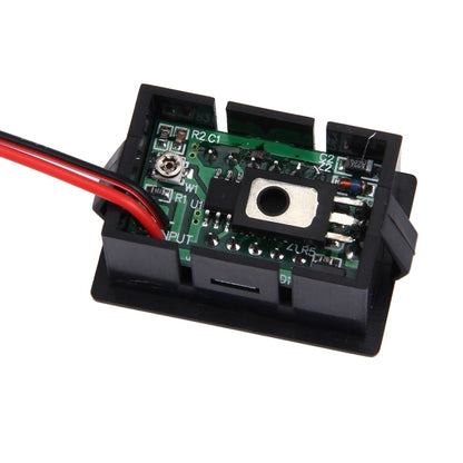 V33D 2 Wires Blue Light Display Mini Digital Voltage Meter, Measure Voltage: DC 4.5-120V - Current & Voltage Tester by buy2fix | Online Shopping UK | buy2fix