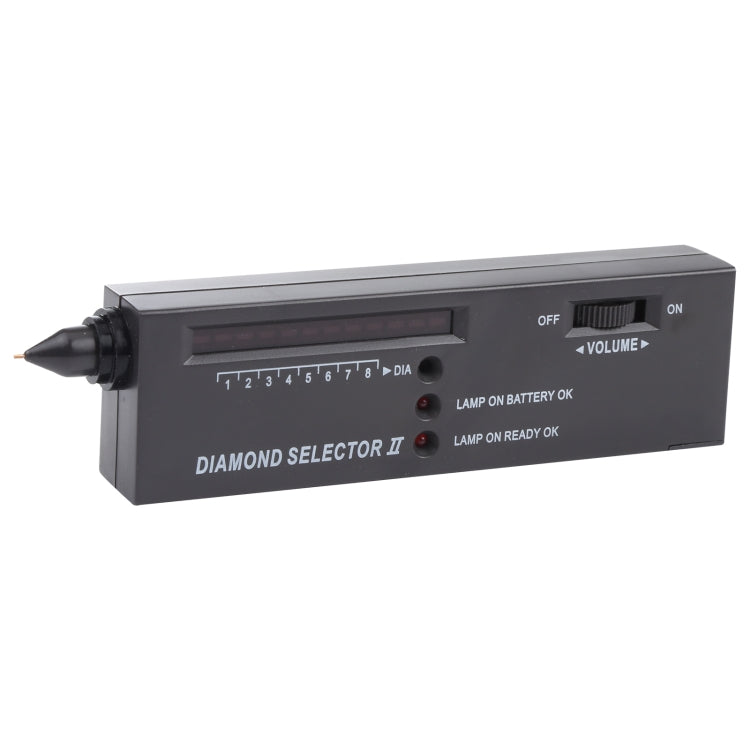 Diamond Selector ll with LED Indicator, DC 9V Battery(Black) - Metal Detector by buy2fix | Online Shopping UK | buy2fix