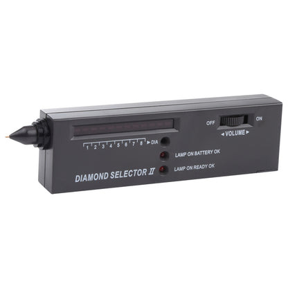 Diamond Selector ll with LED Indicator, DC 9V Battery(Black) - Metal Detector by buy2fix | Online Shopping UK | buy2fix
